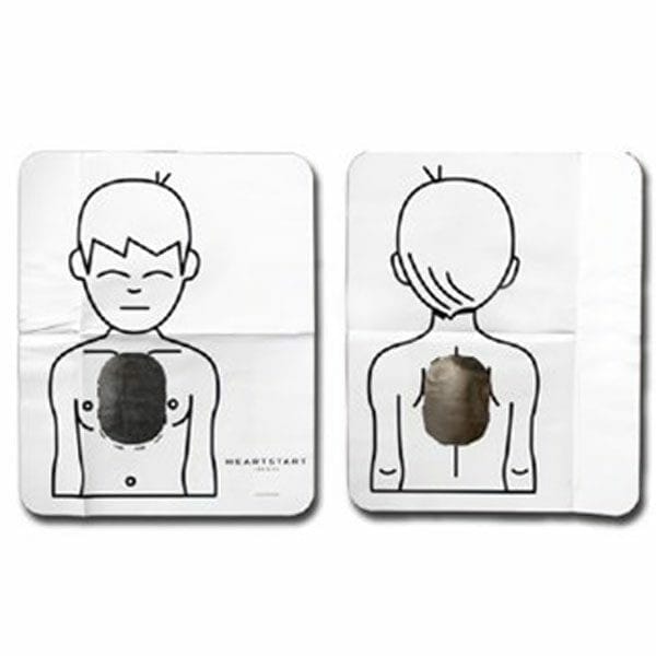 Infant/Child Pads Placement Guide